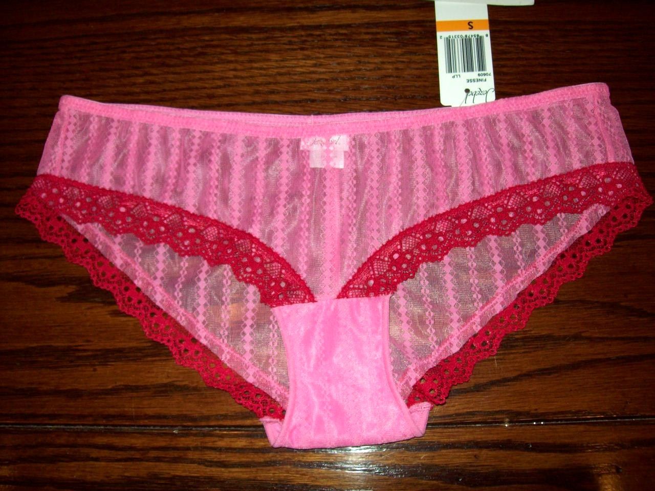 NWT JEZEBEL TEXTURED LACE HIPSTER PANTIES PINK /RED 70609 S eBay